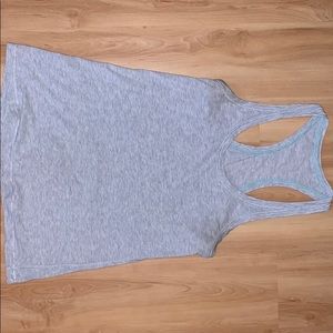 Light gray lululemon tanktop